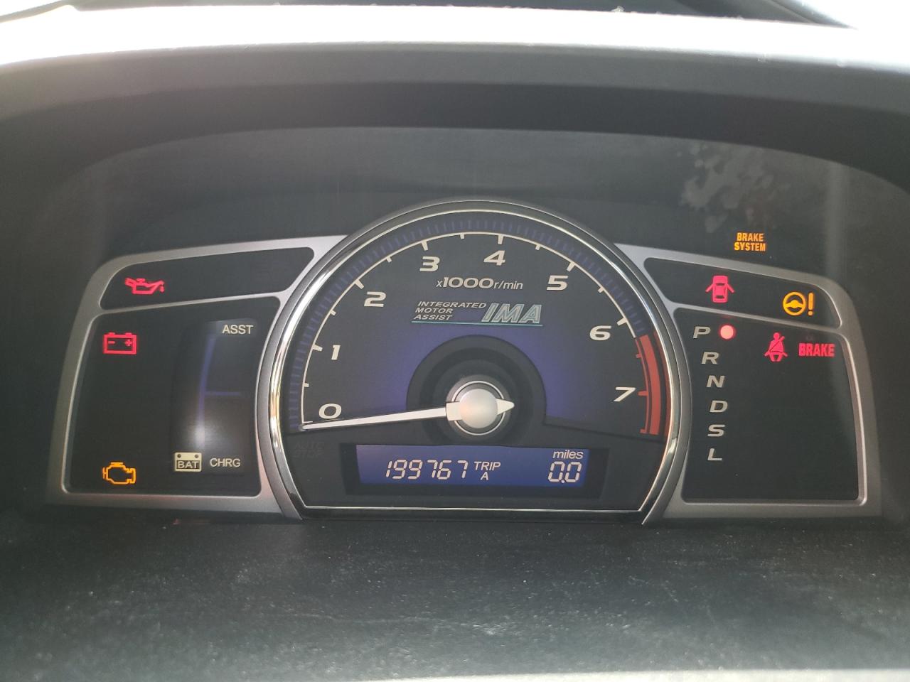 2008 Honda Civic Hybrid VIN: JHMFA36208S019745 Lot: 57558284