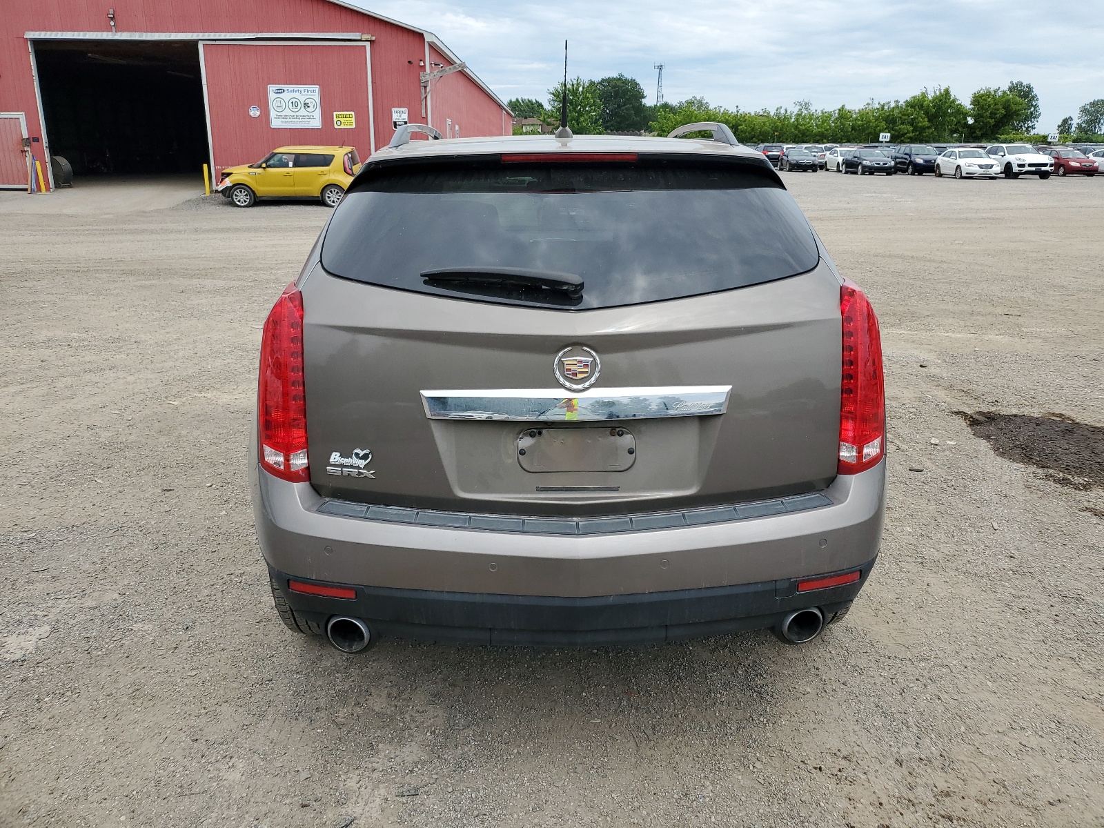 3GYFNAEYXBS512368 2011 Cadillac Srx Luxury Collection