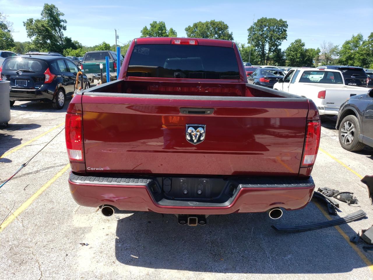 1C6RR6FTXJS183258 2018 Ram 1500 St