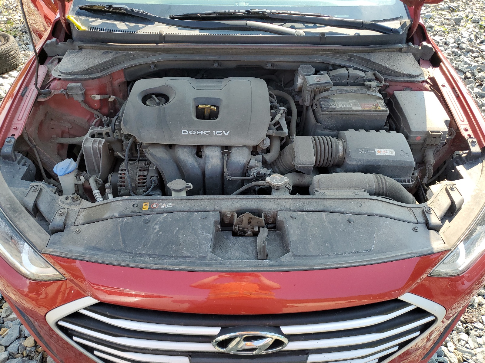 5NPD84LF8JH308457 2018 Hyundai Elantra Sel