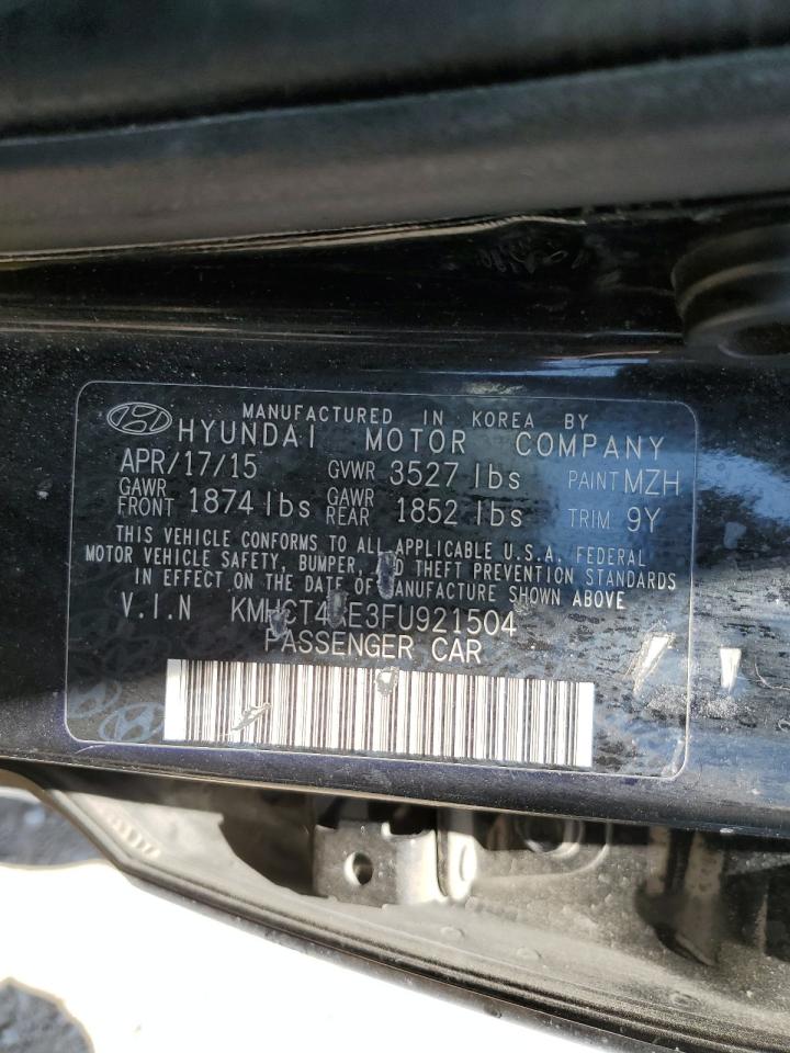 KMHCT4AE3FU921504 2015 Hyundai Accent Gls