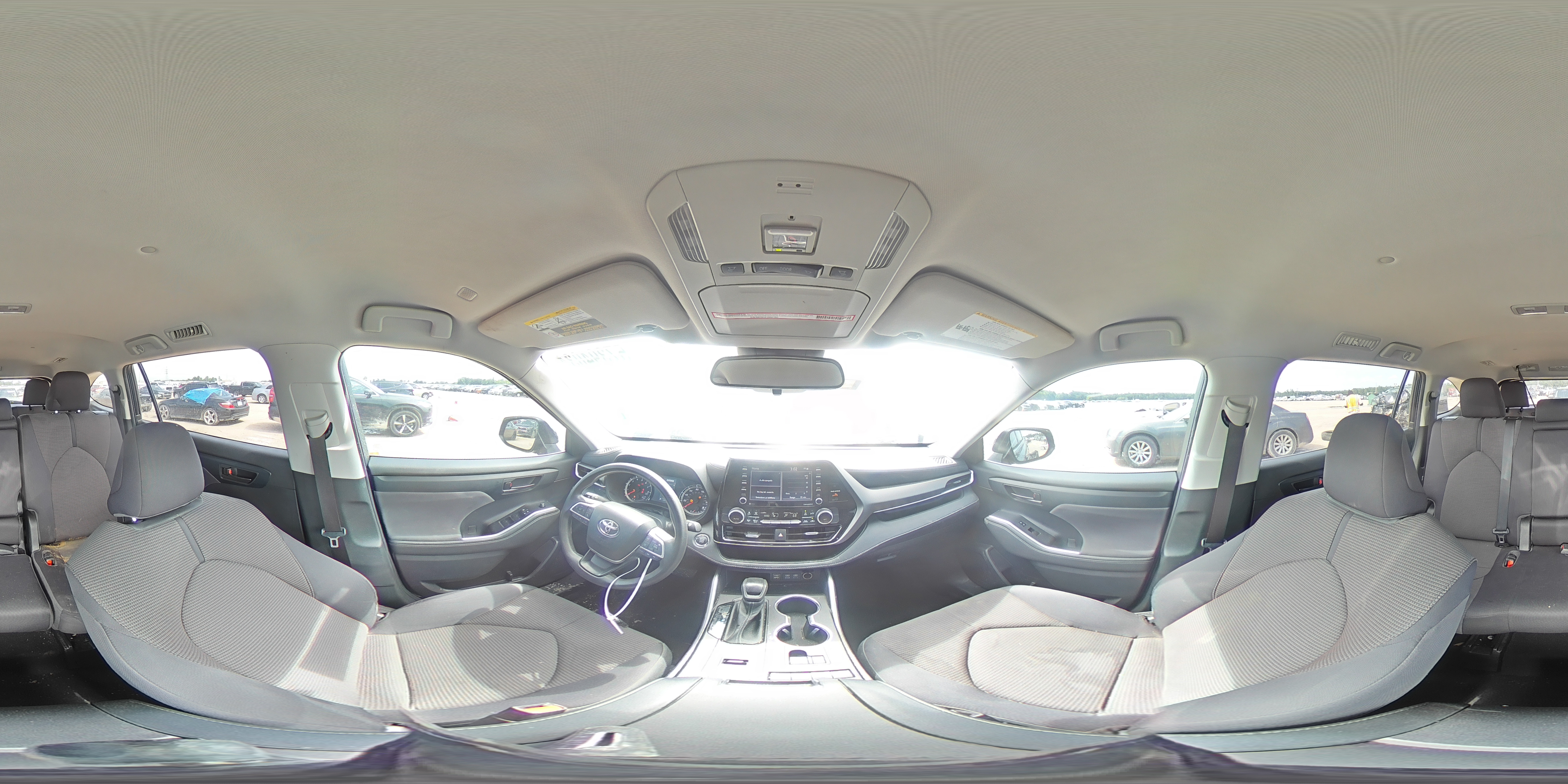 2022 Toyota Highlander L VIN: 5TDCZRAH0NS134555 Lot: 57394034