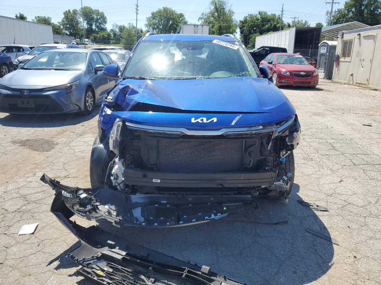 2023 Kia Seltos S VIN: KNDEUCAAXP7402130 Lot: 60274244