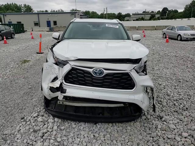 2022 Toyota Highlander Hybrid Xle VIN: 5TDHBRCH5NS552049 Lot: 58479334