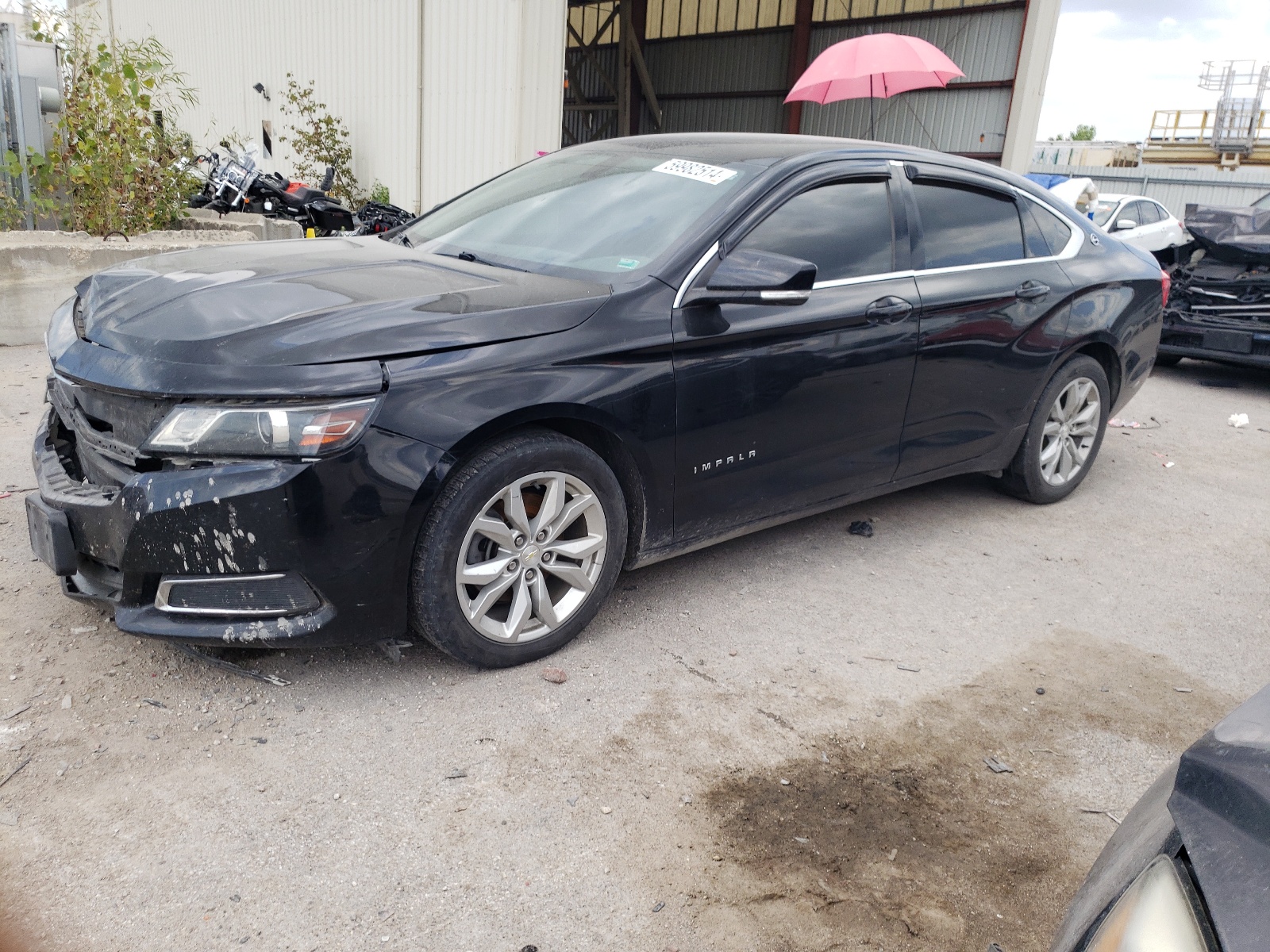 2017 Chevrolet Impala Lt vin: 2G1105SA2H9166280