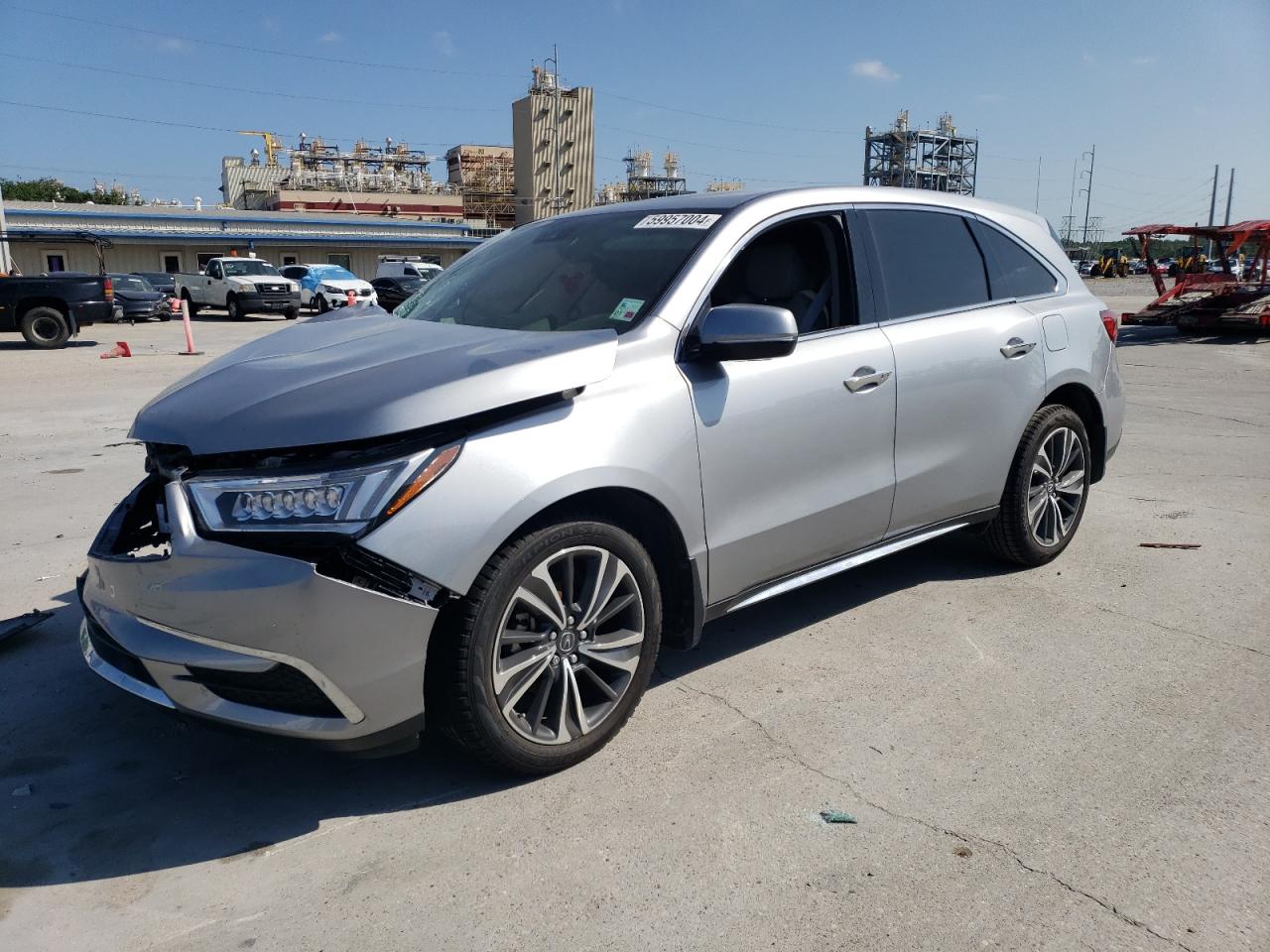 2020 Acura Mdx Technology VIN: 5J8YD3H54LL012181 Lot: 59957004