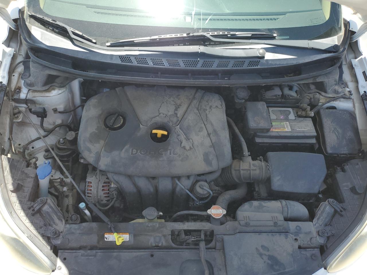 2011 Hyundai Elantra Gls VIN: 5NPDH4AE6BH043548 Lot: 58674364