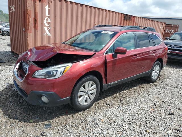  SUBARU OUTBACK 2015 Czerwony