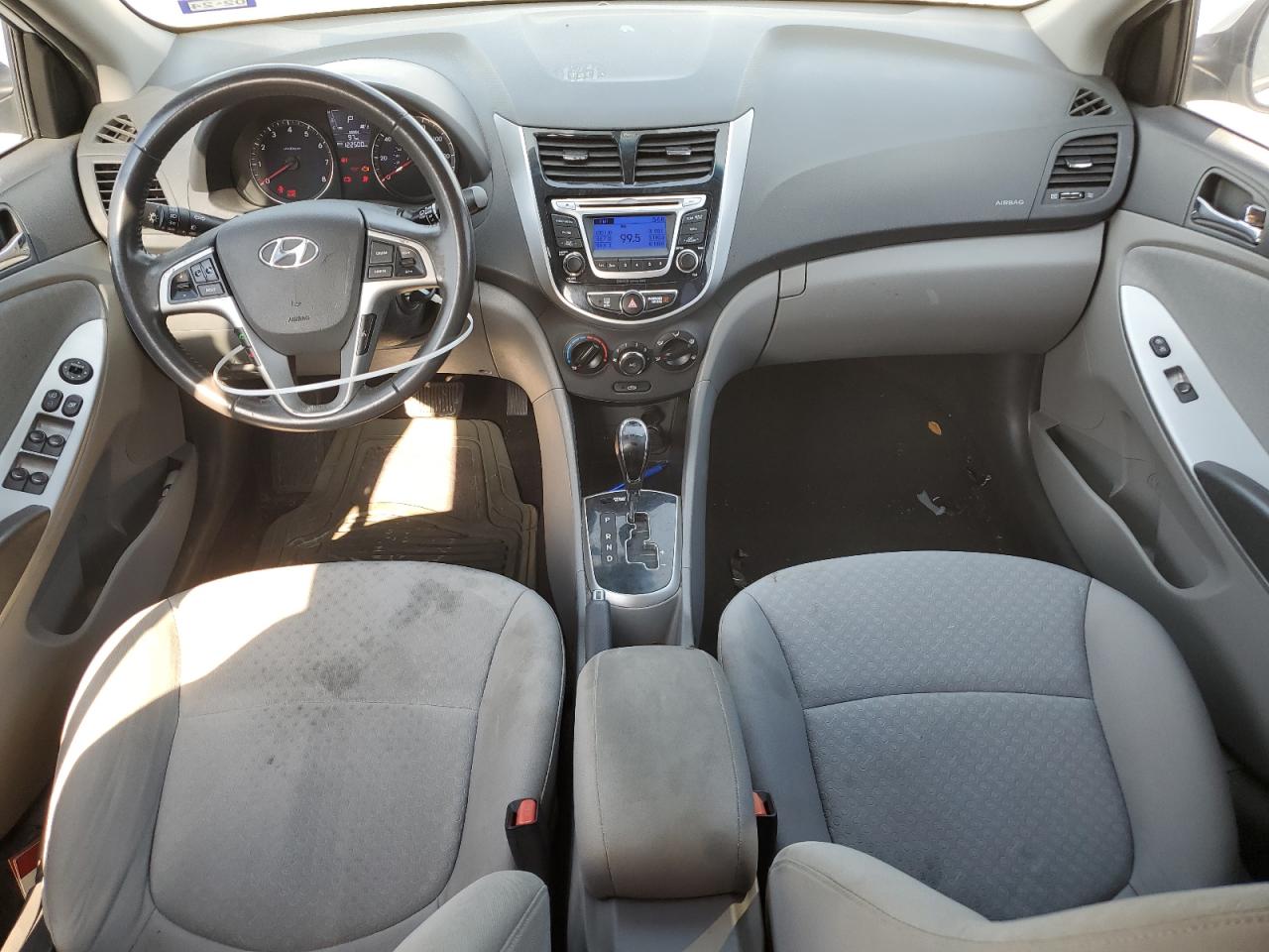 2014 Hyundai Accent Gls VIN: KMHCU5AE1EU175684 Lot: 58119924