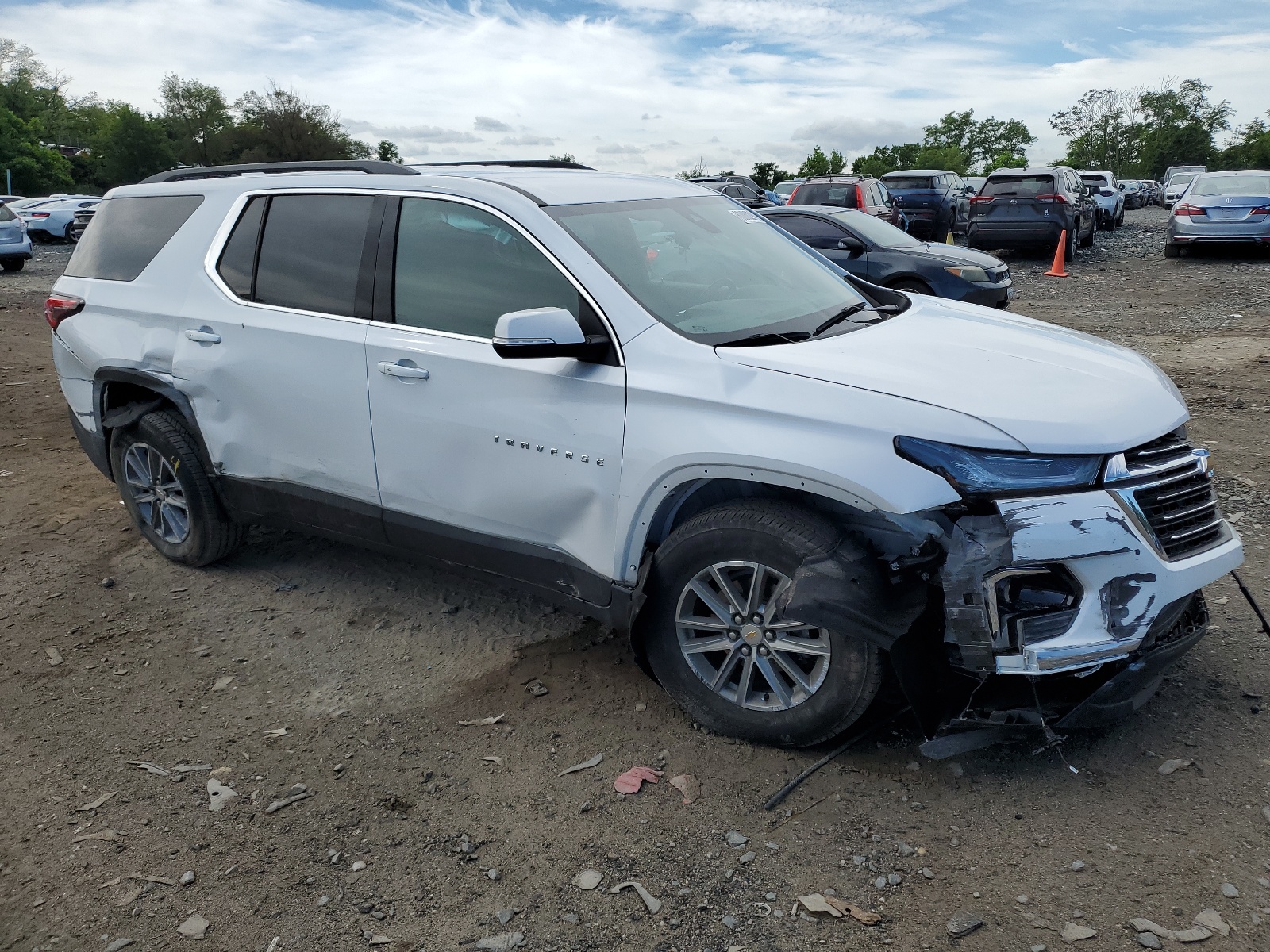 1GNERGKW9PJ259023 2023 Chevrolet Traverse Lt