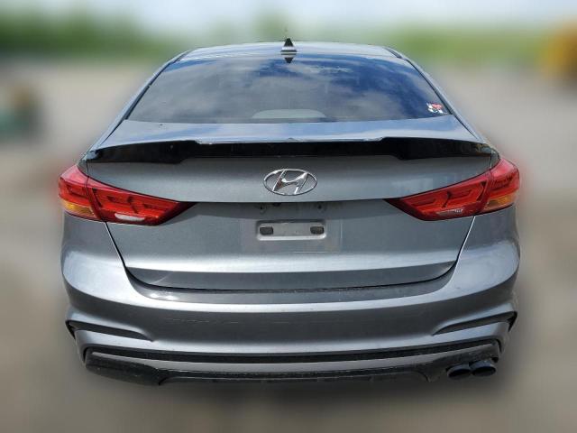  HYUNDAI ELANTRA 2018 Сірий