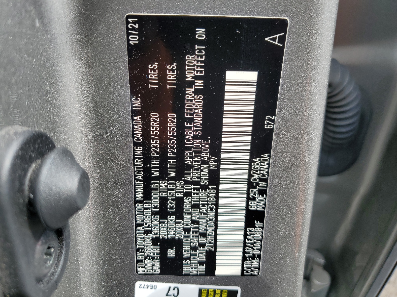 2T2HZMDA3NC318481 2022 Lexus Rx 350