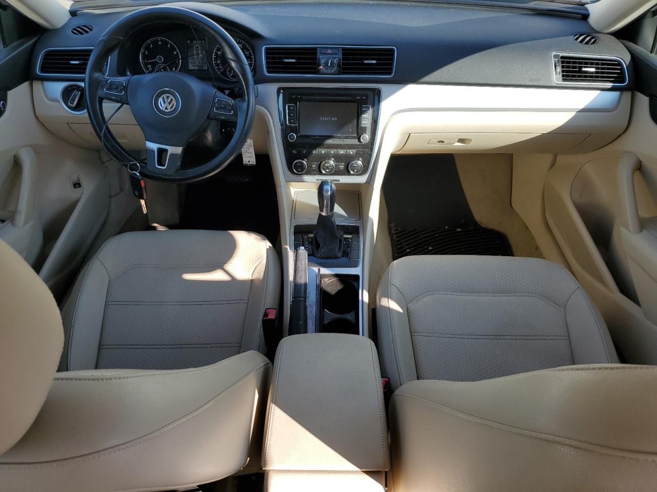 2012 Volkswagen Passat Se VIN: 1VWBP7A39CC042348 Lot: 60556064