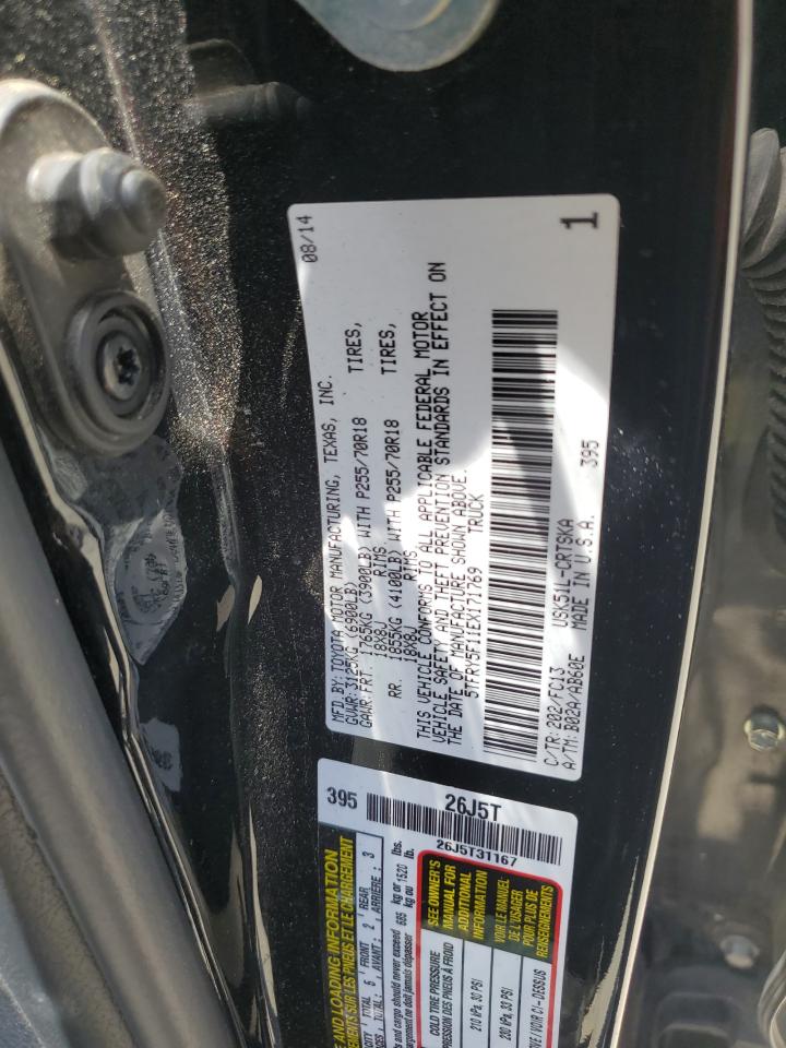 5TFRY5F11EX171769 2014 Toyota Tundra Double Cab Sr/Sr5