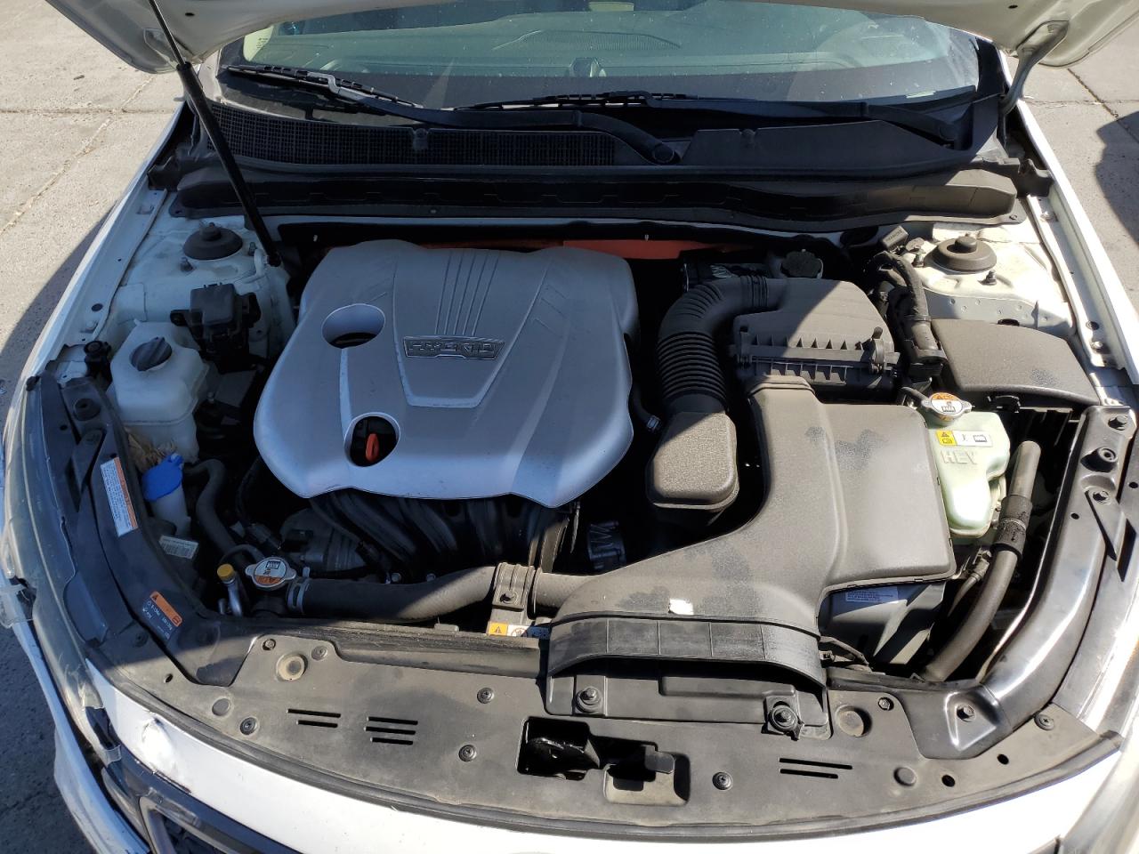 2014 Kia Optima Hybrid VIN: KNAGN4AD9E5076607 Lot: 58155474