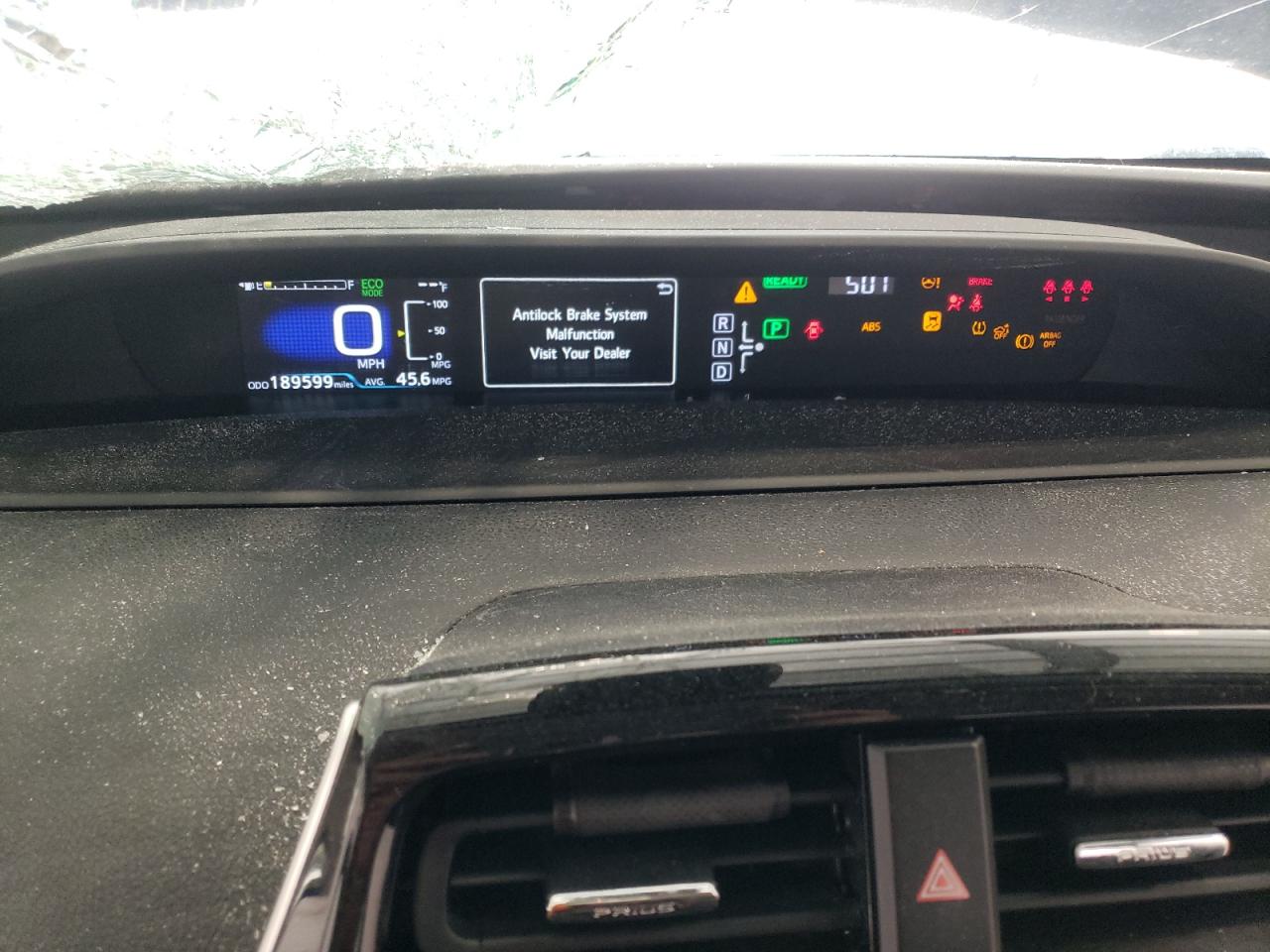 2018 Toyota Prius VIN: JTDKBRFU8J3587453 Lot: 58496044