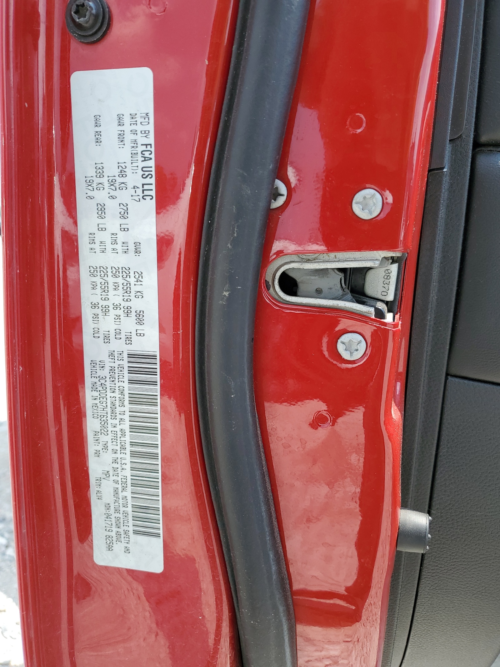 3C4PDDEG7HT635022 2017 Dodge Journey Gt