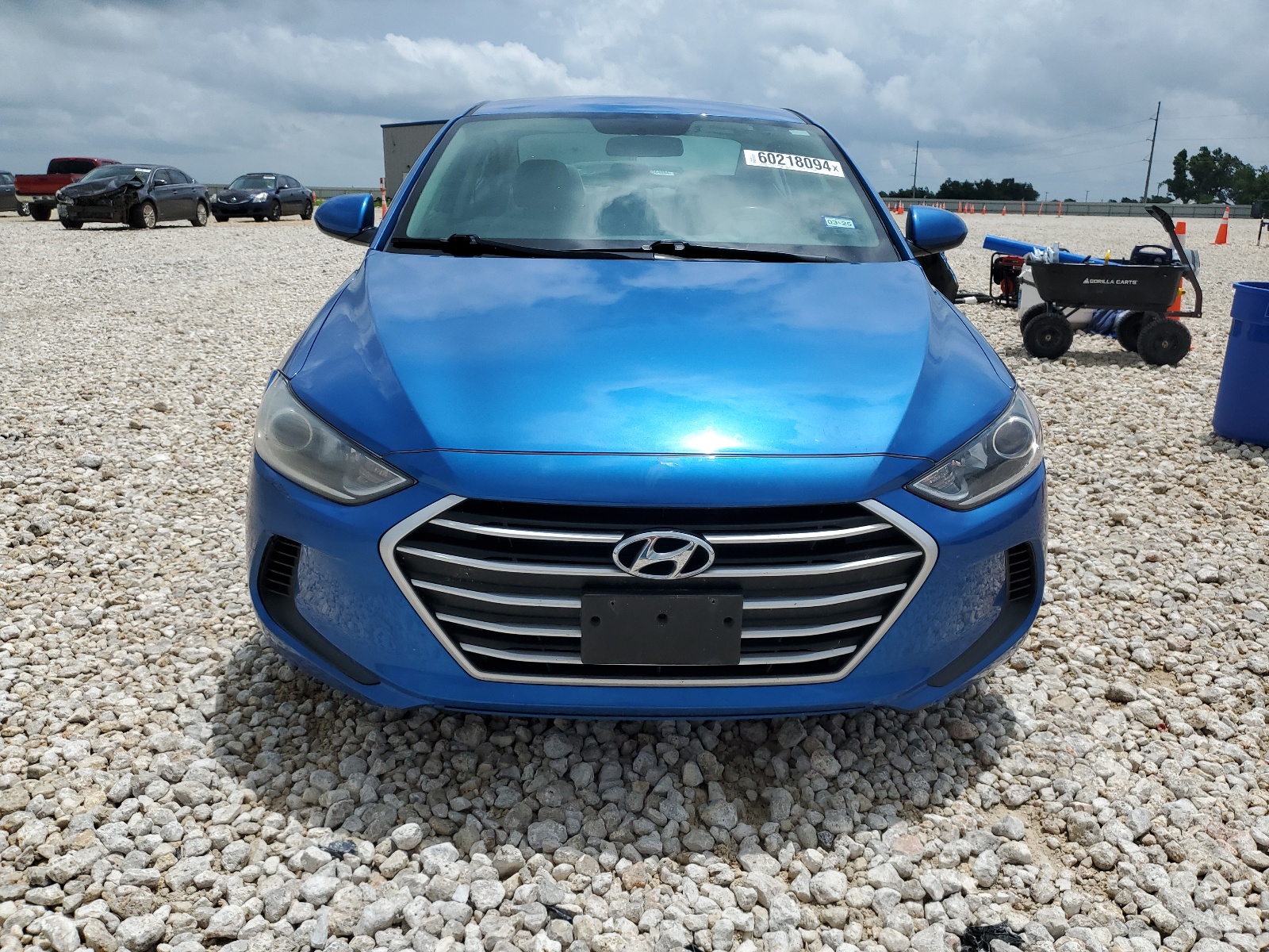 2017 Hyundai Elantra Se vin: 5NPD74LFXHH192112