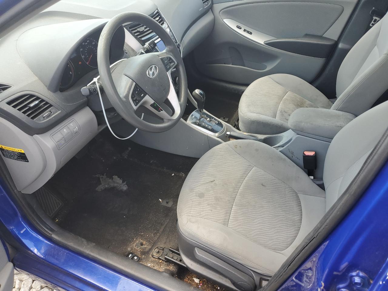 2014 Hyundai Accent Gls VIN: KMHCU4AE7EU702461 Lot: 60037514