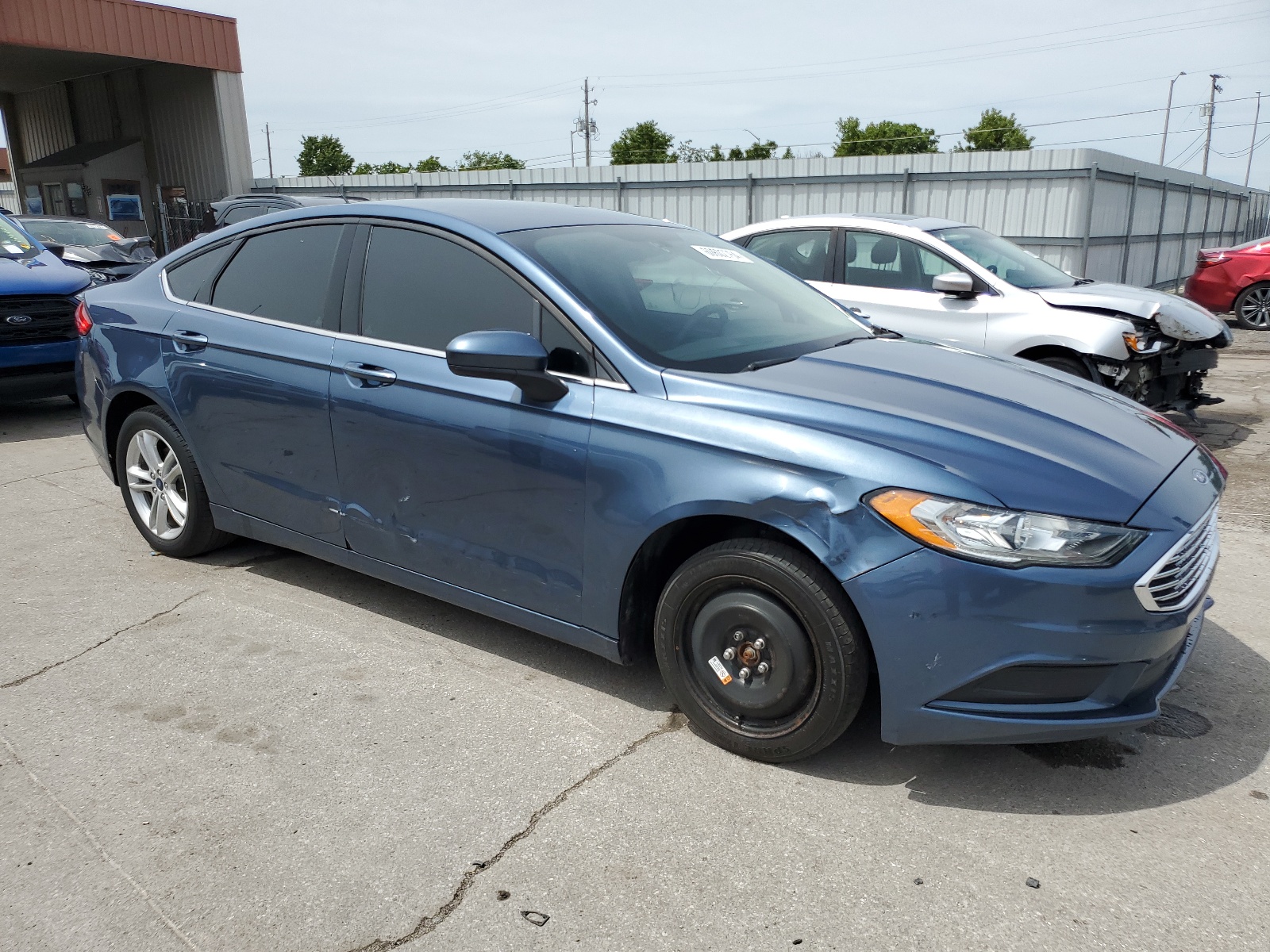 2018 Ford Fusion Se vin: 3FA6P0HD2JR202696