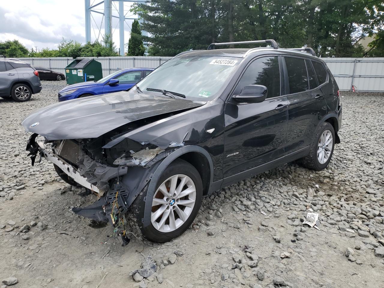 2013 BMW X3 xDrive28I VIN: 5UXWX9C51DL873924 Lot: 54527284