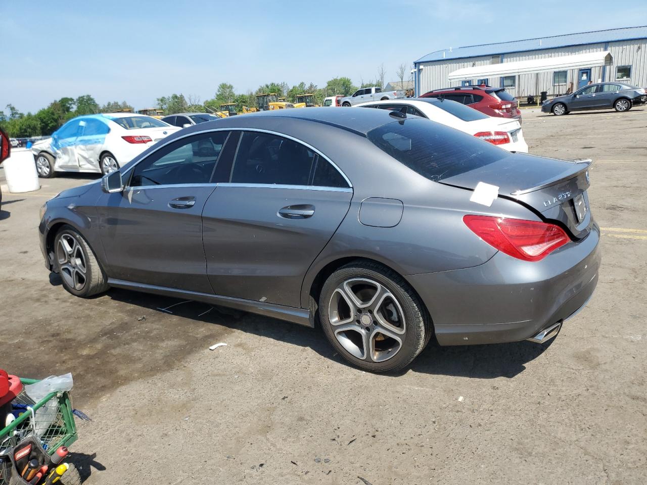 WDDSJ4GB4EN152948 2014 Mercedes-Benz Cla 250 4Matic