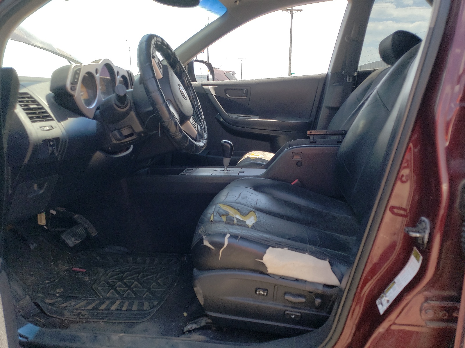 JN8AZ08W75W444469 2005 Nissan Murano Sl