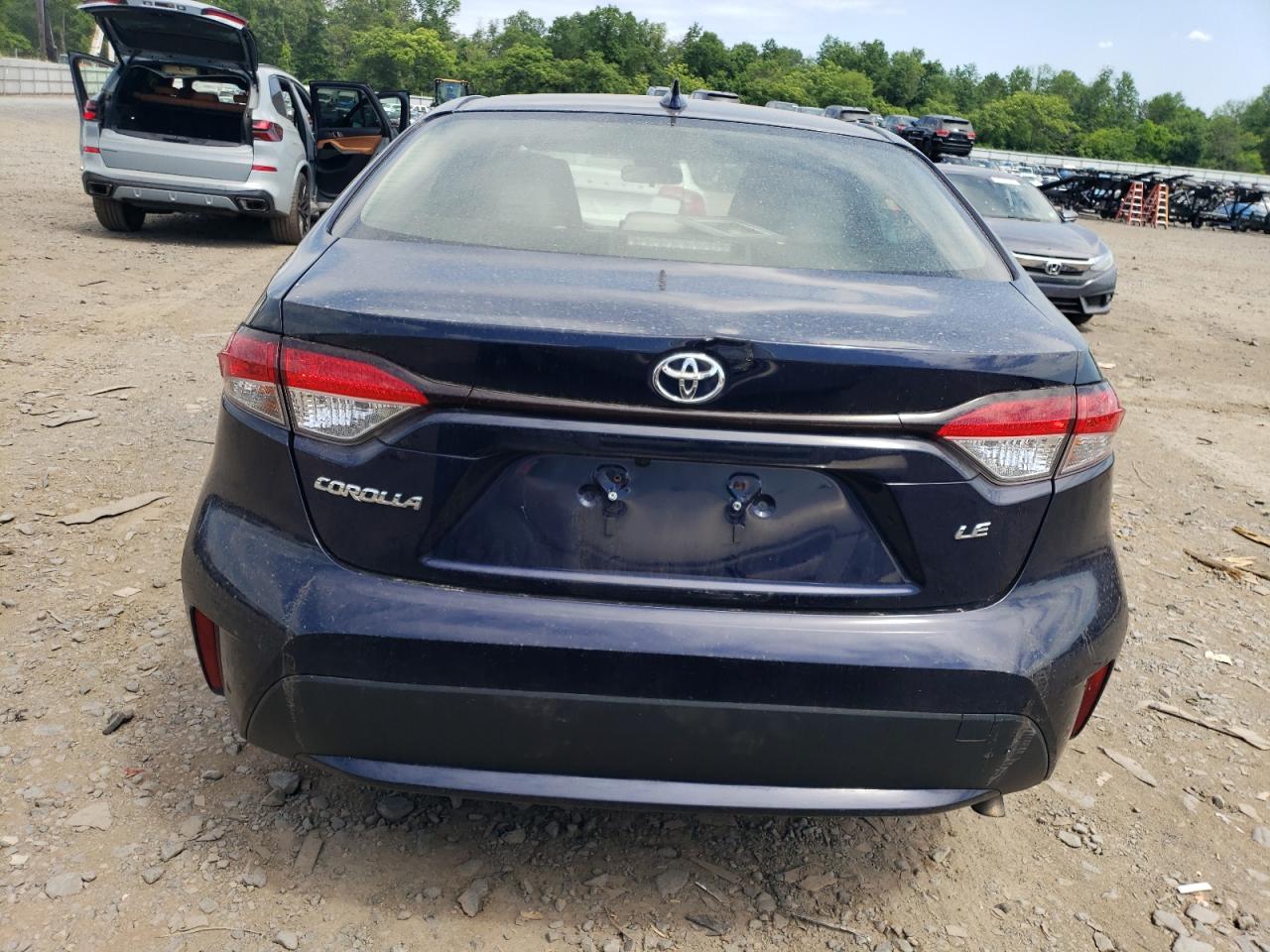 2021 Toyota Corolla Le VIN: JTDEPMAE2MJ155619 Lot: 57132264