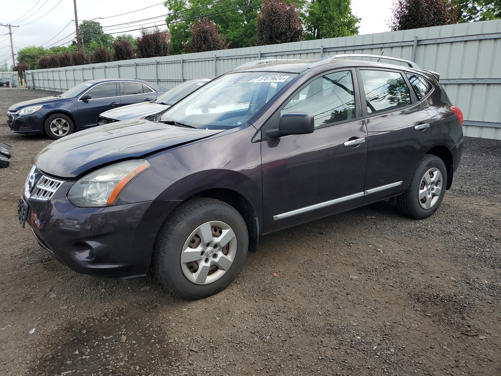 2014 Nissan Rogue Select S vin: JN8AS5MVXEW711456