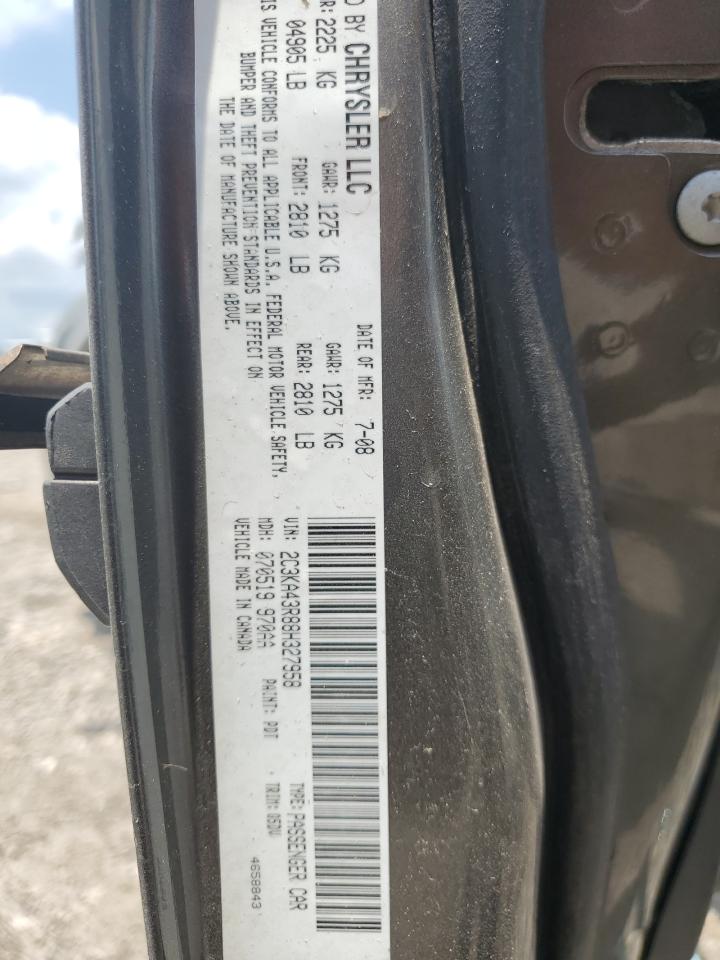 2008 Chrysler 300 Lx VIN: 2C3KA43R88H327958 Lot: 58483234