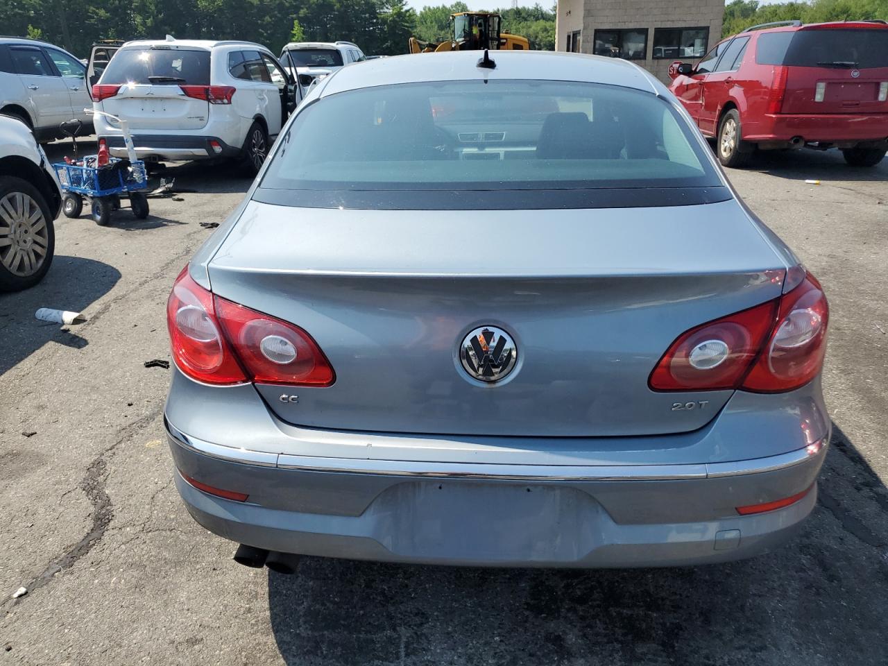 2012 Volkswagen Cc Sport VIN: WVWMP7AN6CE505807 Lot: 59787354