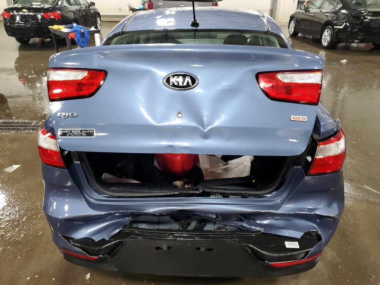 2016 Kia Rio Lx VIN: KNADM4A38G6642752 Lot: 58621794