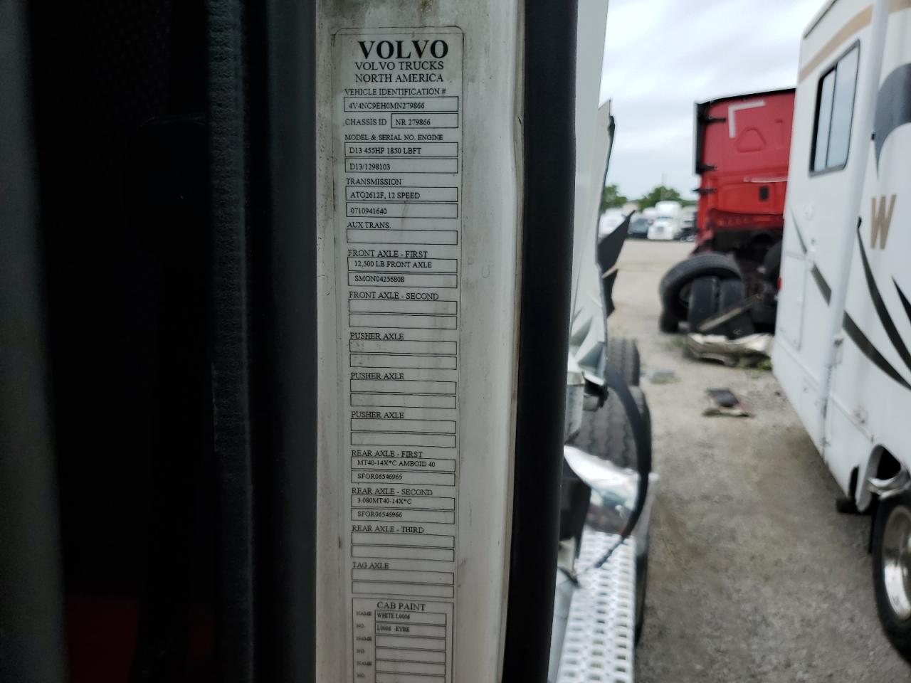 2021 Volvo Vn Vnl VIN: 4V4NC9EH0MN279866 Lot: 59298534