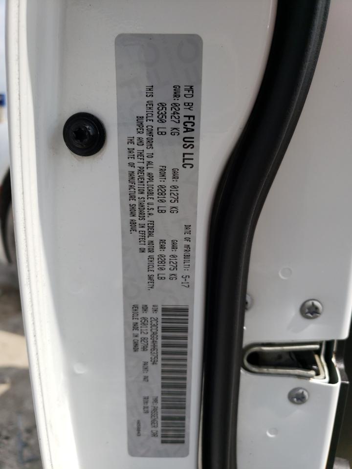 2017 Chrysler 300 S VIN: 2C3CCAGG4HH637594 Lot: 57609044