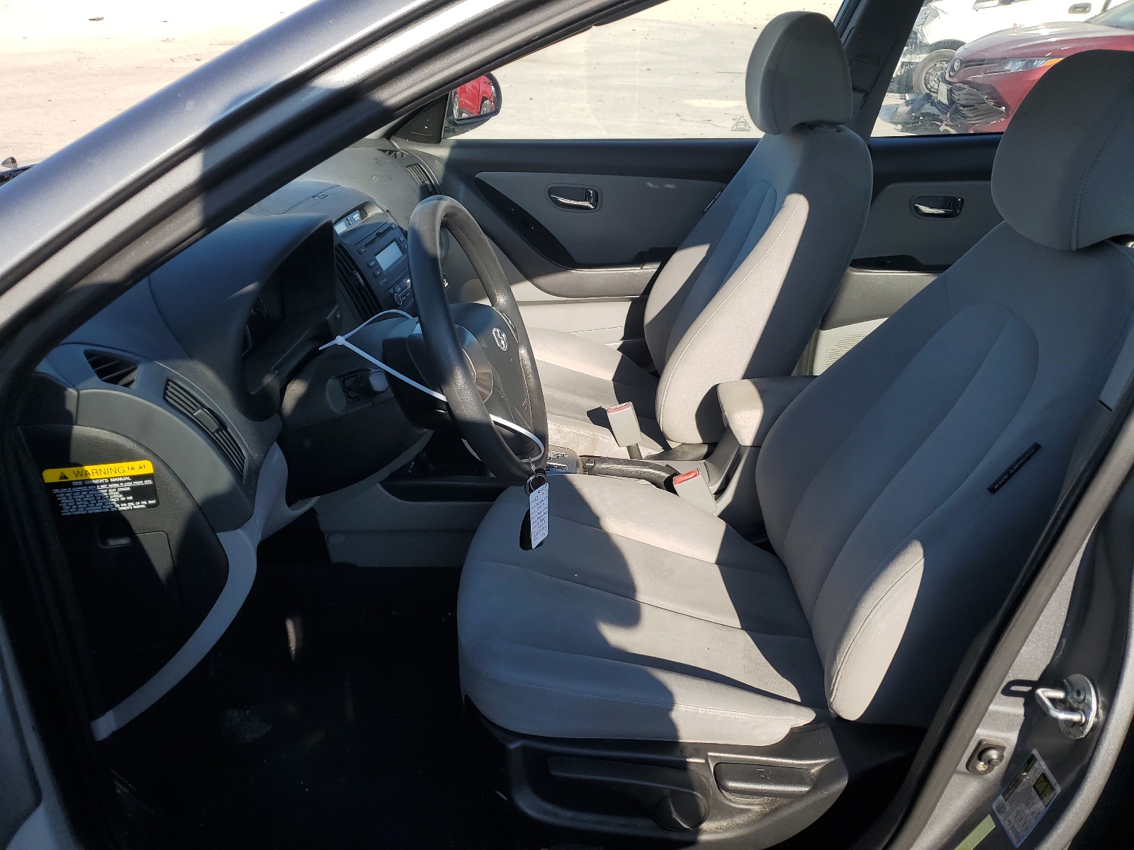 KMHDU4AD3AU059127 2010 Hyundai Elantra Blue