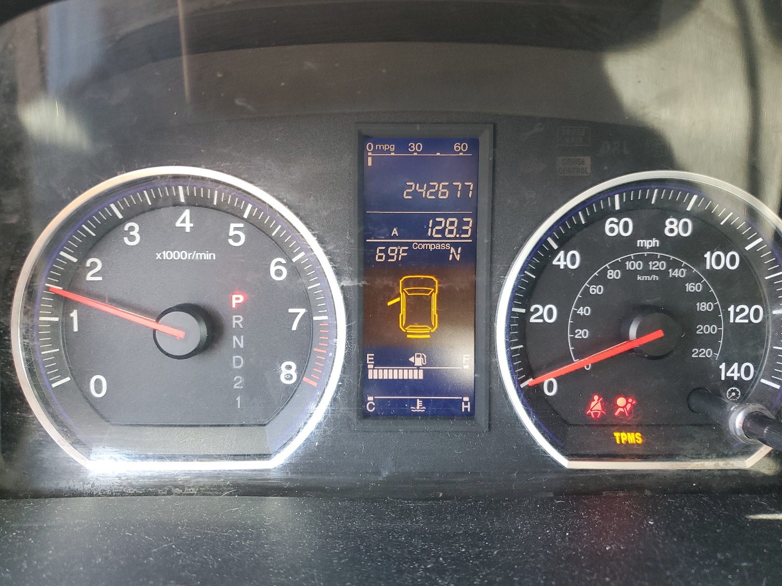 JHLRE4H58BC009002 2011 Honda Cr-V Ex