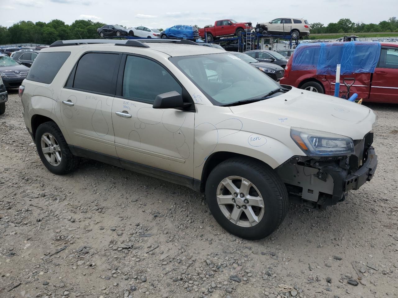 VIN 1GKKRNED7FJ363703 2015 GMC ACADIA no.4