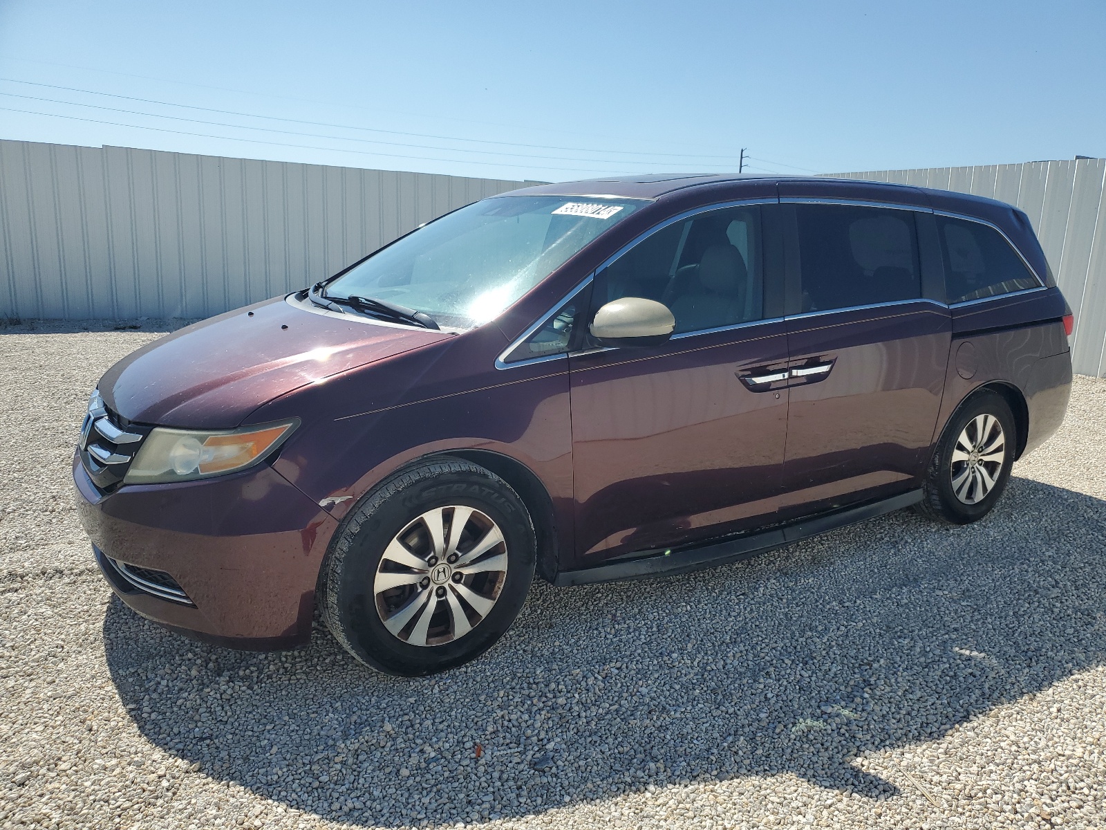 2014 Honda Odyssey Exl vin: 5FNRL5H69EB077849