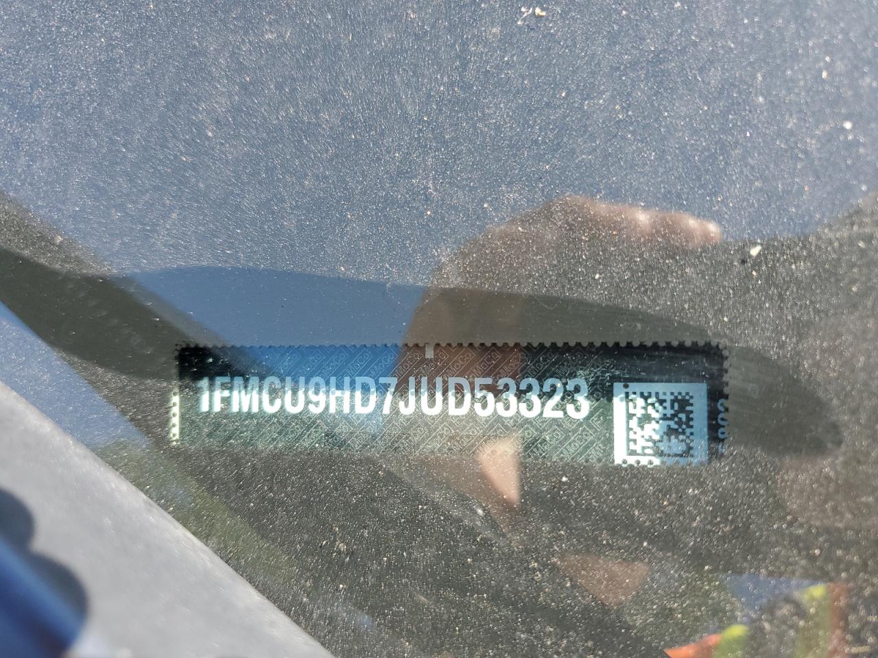 2018 Ford Escape Sel VIN: 1FMCU9HD7JUD53323 Lot: 56848624