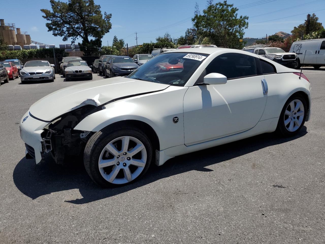 2005 Nissan 350Z Coupe VIN: JN1AZ34E65M654411 Lot: 59290914