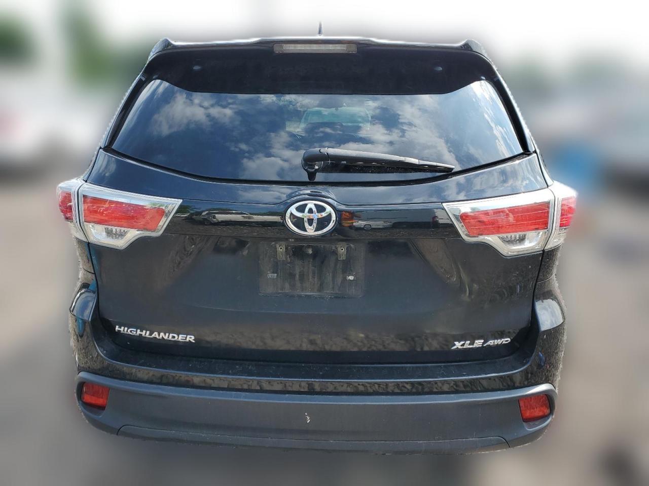 2016 Toyota Highlander Xle VIN: 5TDJKRFH8GS504951 Lot: 59247774
