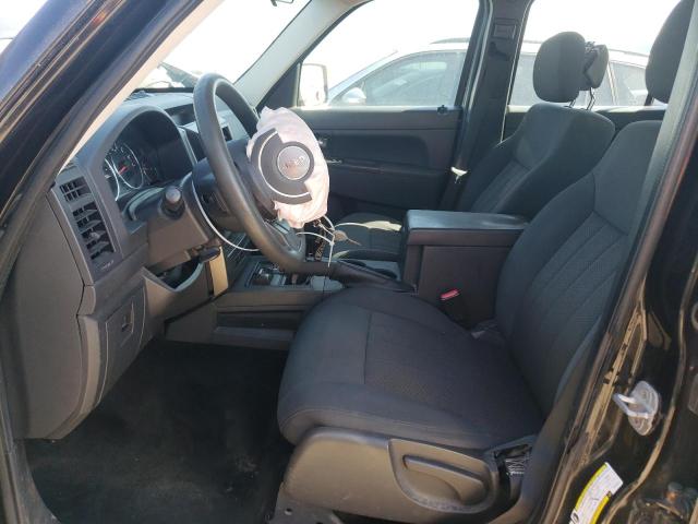  JEEP LIBERTY 2012 Черный