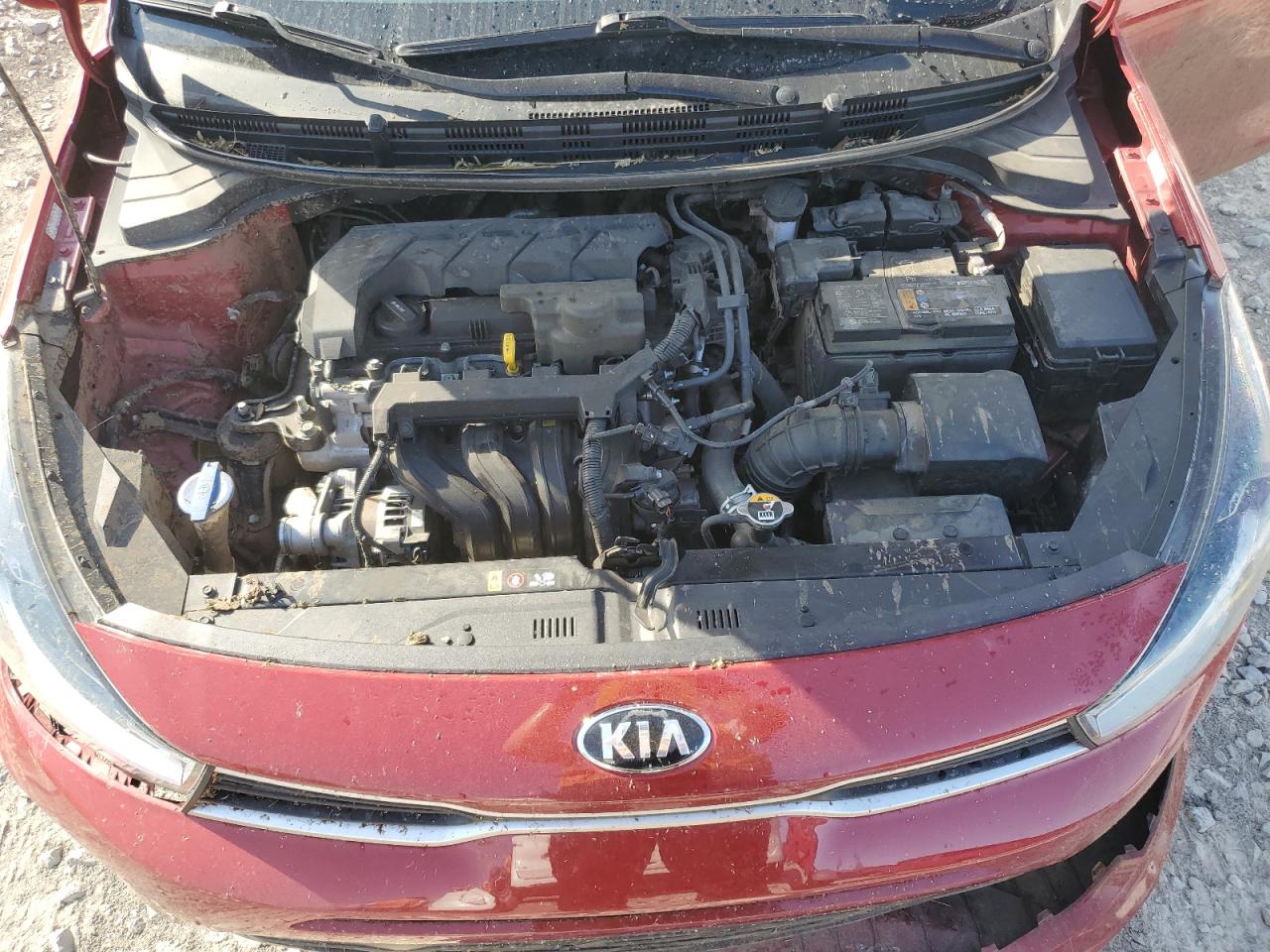 2021 Kia Rio Lx VIN: 3KPA24AD7ME395122 Lot: 59692154