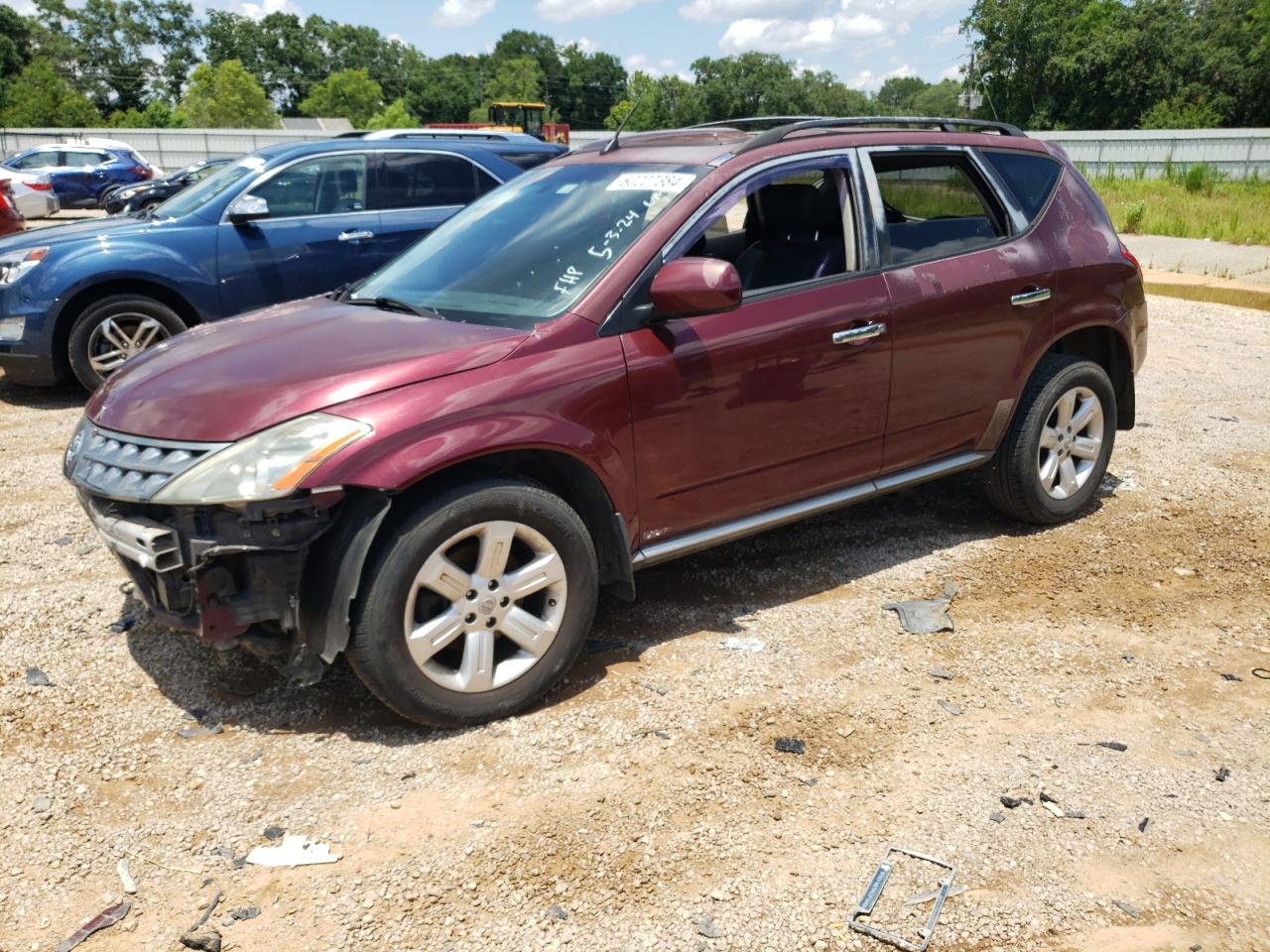 2006 Nissan Murano Sl VIN: JN8AZ08TX6W406144 Lot: 60207384