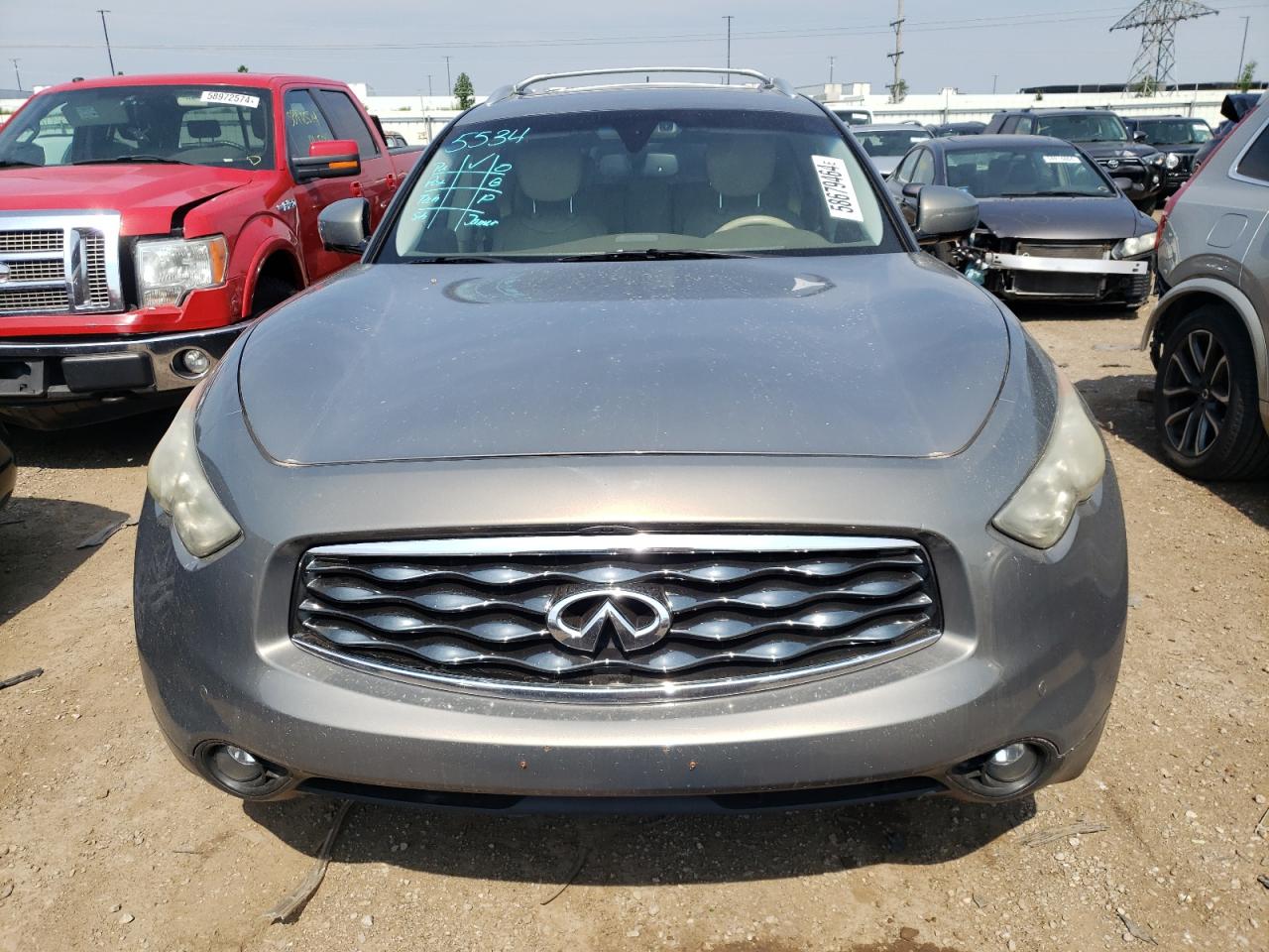 2010 Infiniti Fx35 VIN: JN8AS1MW3AM850464 Lot: 58679464