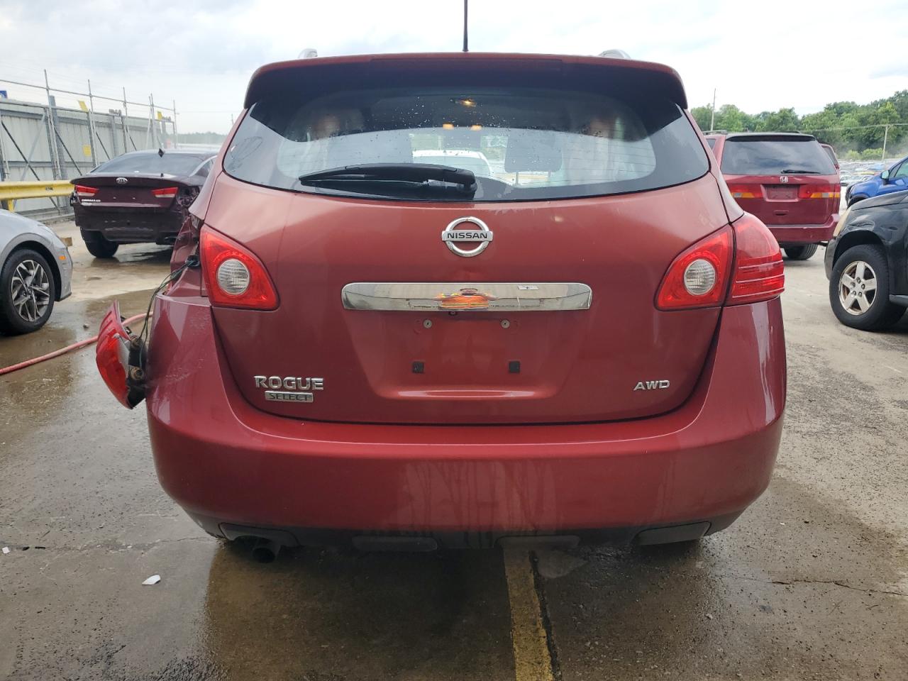 2015 Nissan Rogue Select S VIN: JN8AS5MV3FW256757 Lot: 62803624