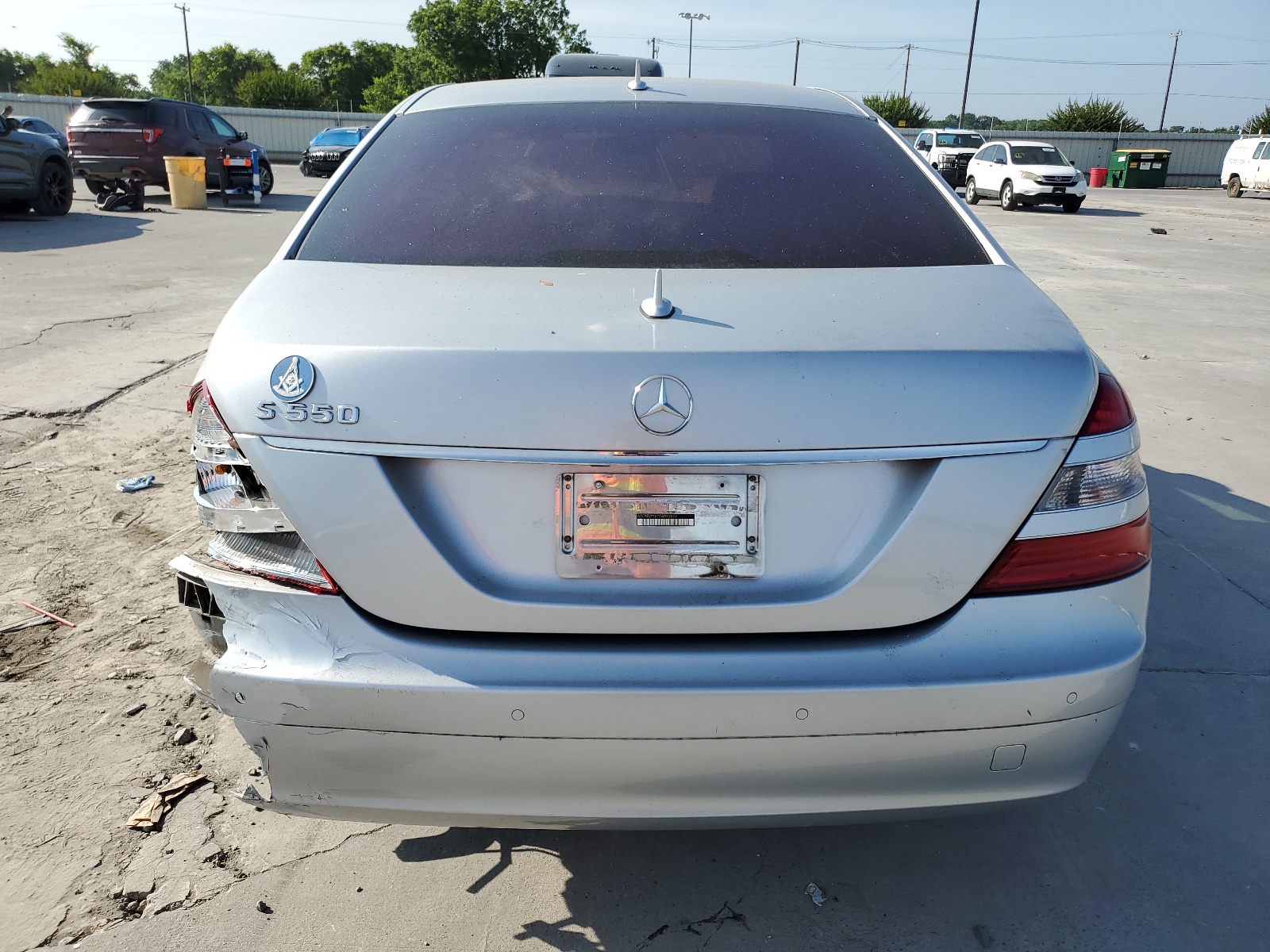 WDDNG71X17A013677 2007 Mercedes-Benz S 550