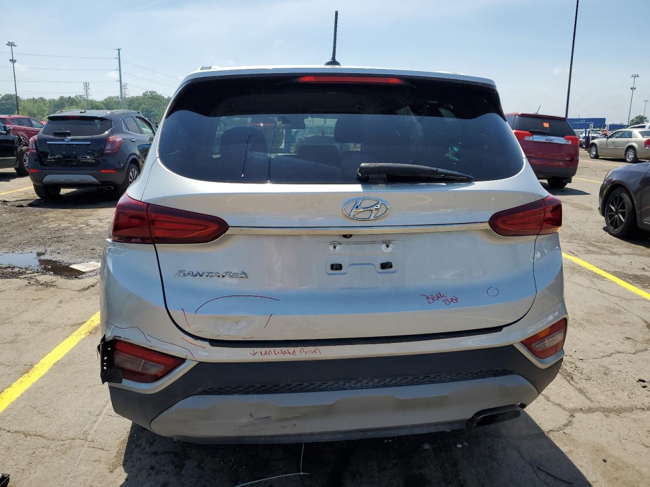 2020 Hyundai Santa Fe Se VIN: 5NMS23AD6LH153122 Lot: 56796164