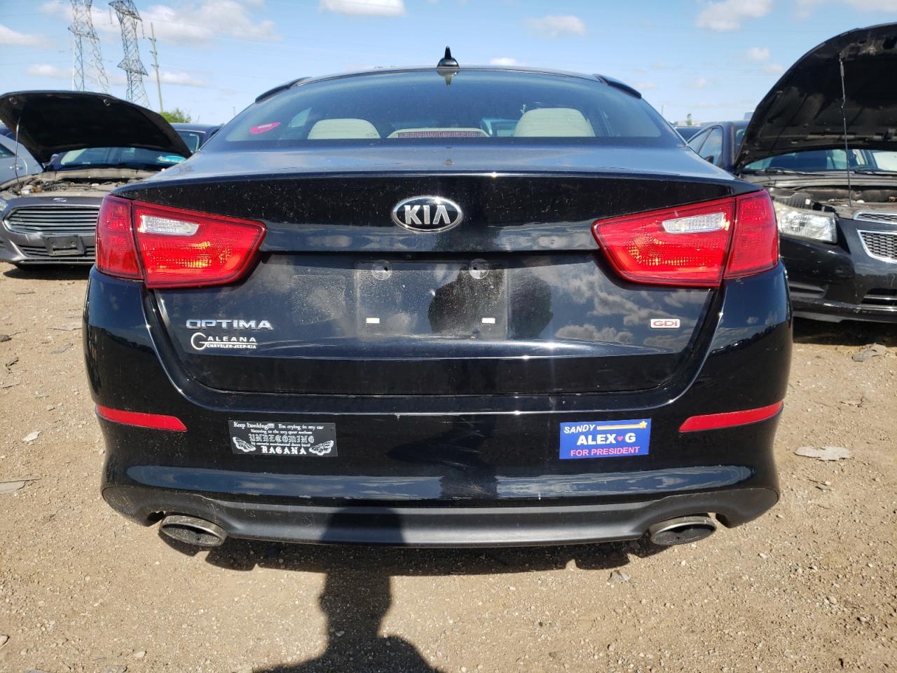 5XXGM4A72EG284422 2014 Kia Optima Lx