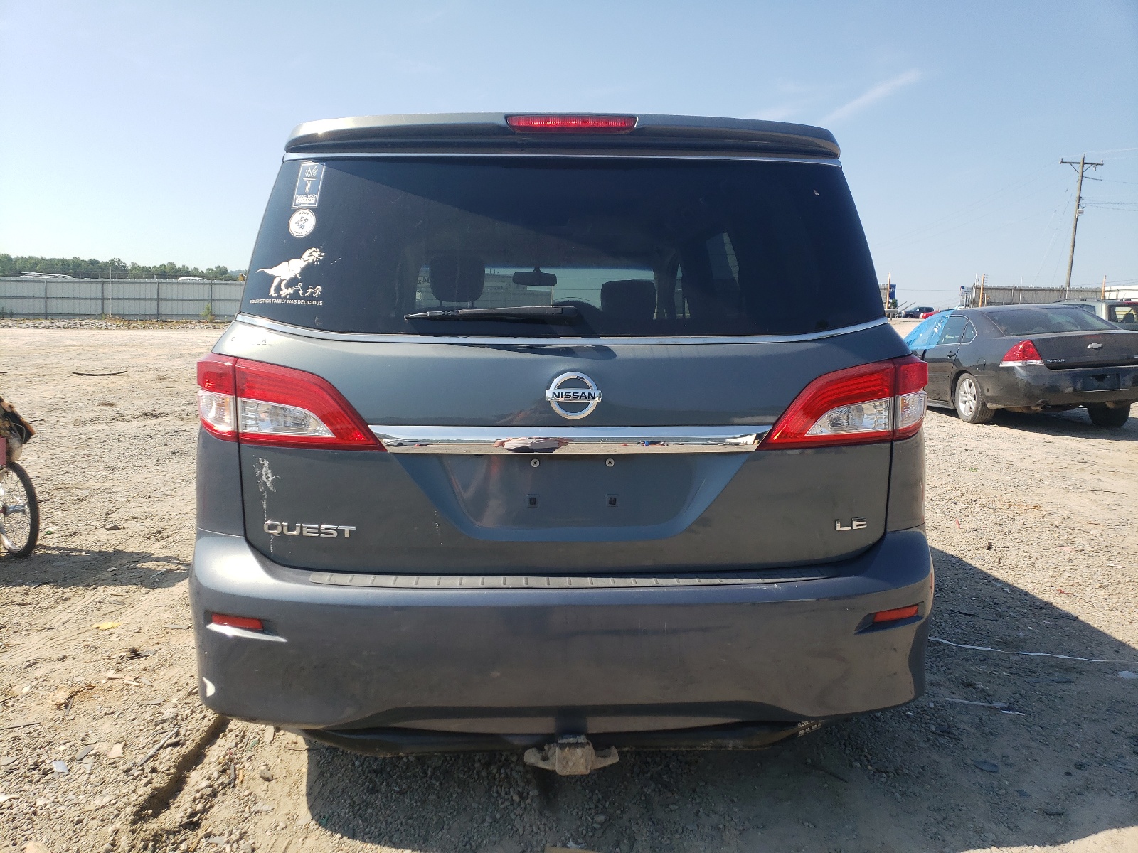 2013 Nissan Quest S vin: JN8AE2KP7D9063047